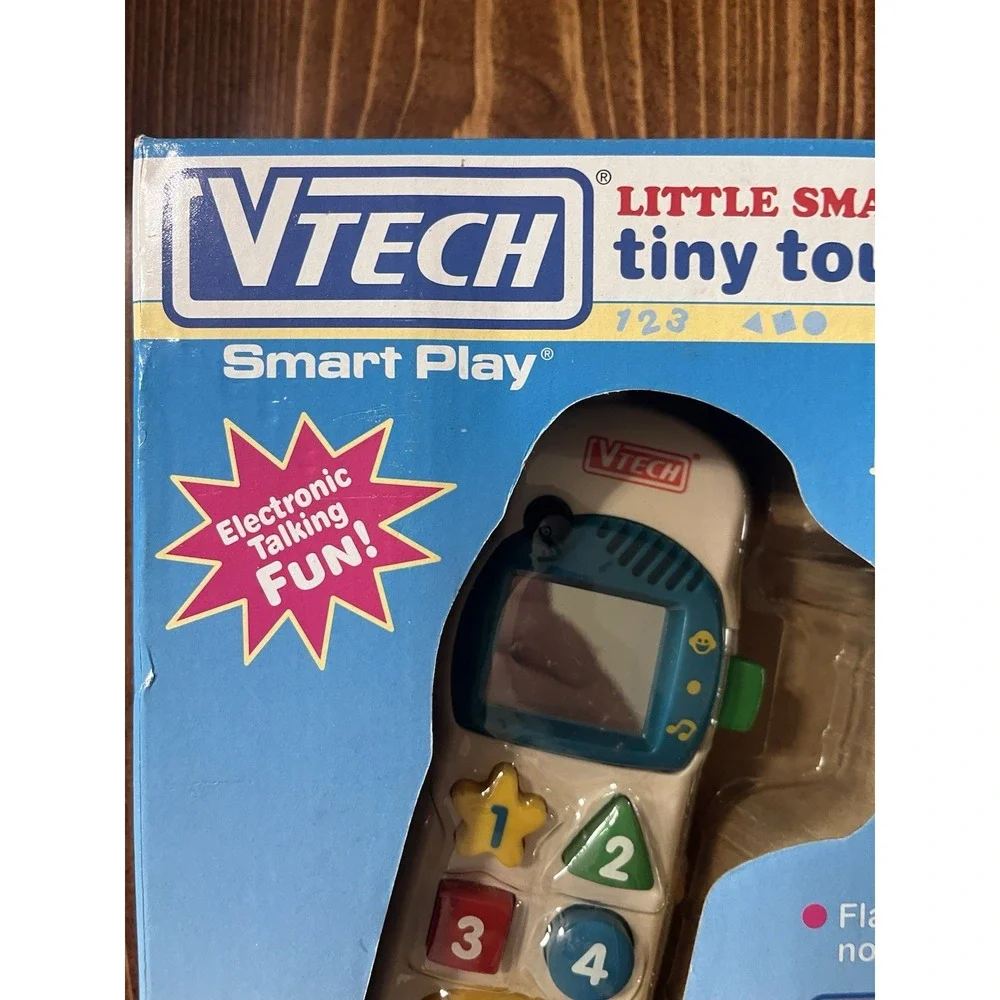 New! Vintage VTech Little Smart TINY TOUCH PLUS‎ Phone - Deadstock